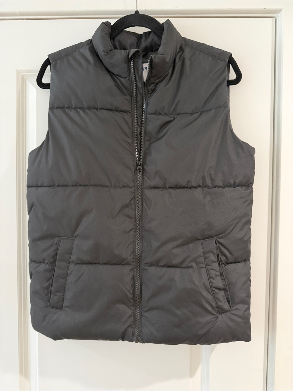 Old Navy Black Quilted Jacket in Black